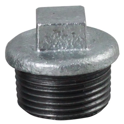 GALVANIZED CAST IRON PLUG, GALVANIZED PLUG 5/4''