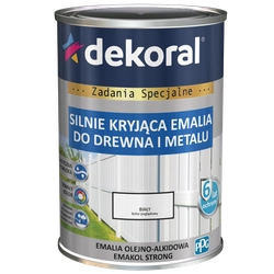 Dekoral Emakol Pintura marrón fuerte brillo para madera y metal 5l