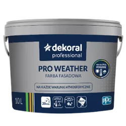Dekoral Professional Pro Weather facade paint 10L