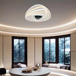 Designer Ceiling Lights - IP20 - White Body - 120 Watts - 12800 Lumens - 3IN1