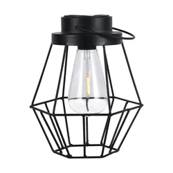 Designer Garden Lights - Solar Garden Lights - Black - 8 Lumens - 2700K