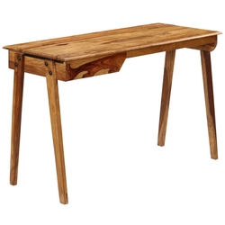 Desk,118 x 50 x 76 cm, solid sheesham wood