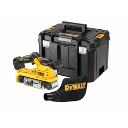 DeWalt 101606658 akkus szalagcsiszoló 18 V | 75 x 533 mm | Szénkefementes | Akku és töltő nélkül | TSTAK kofferben