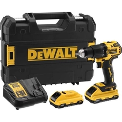 Dewalt boormachine DCD709L2T 18 V 2 x accu 3 Ah