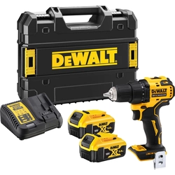 Dewalt bore-/skruemaskine DCD708P2T 18 V 2 x batteri 5 Ah