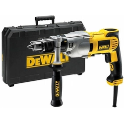 DeWalt D21570K-QS elektrická vrtačka se sklíčidlem 230 V | 1300 W | 0 - 1250 RPM/0 - 3500 RPM | Sklíčidlo 1,5 - 16 mm | V kovu 16 mm | V kufru