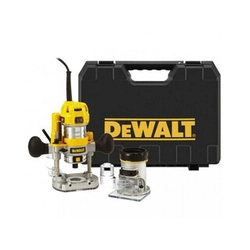 DeWalt D26204K-QS elektrický router 55 mm | Upínání nástroje: 8 mm | 900 W | V kufru