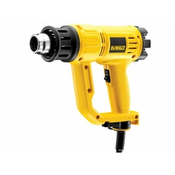 DeWalt D26411-QS elektromos kézi hőlégfúvó 50 - 400 °C/50 - 600 °C | 0,25 m³/perc/0,45 m³/perc | 1800 W | Kartondobozban