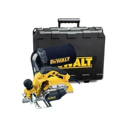 DeWalt D26500K-QS el-høvl 230 V | 1050 W | Bredde 82 mm | Dybde 0 - 4 mm | I en kuffert