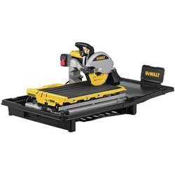 DeWalt D36000-QS Elektrische tafeltegelsnijder 230 V | 1600 W | 940 mm | Snijdiepte 80 mm | Schijfdiameter 250 x 25,4 mm