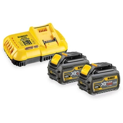 DeWalt DCB118T2-QW akku- ja laturisarja 18 V/54 V | 6 Ah