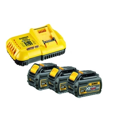 DeWalt DCB118T3-QW accu en oplader set 18 V/54 V | 6 Ah