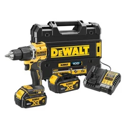 DeWalt DCD100YM2T-QW akumulátorová příklepová vrtačka 18 V | 68 Nm | 1,5 - 13 mm | Carbon Brushless | 2 x 4 Ah baterie + nabíječka | TSTAK v kufru