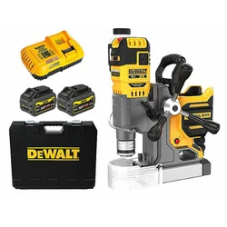 DeWalt DCD1623X2G-QW akumulatorska bušilica s magnetskim postoljem 18 V | Promjer 0 - 50 | 19 mm Weldon | Ugljične četkice | 2 x 9 Ah baterija + punjač | U koferu