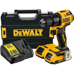 DeWalt DCD708L2T-QW mașină de găurit cu acumulator cu mandrina 18 V | 26 Nm/65 Nm | Fără perii de cărbune | 2 x 3 Ah baterie + încărcător | TSTAK într-o valiză