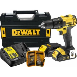 DeWalt DCD777S2K-QW accuschroefboormachine met boorkop 18 V | 26 Nm/65 Nm | Koolborstelloos | 2 x 1,5 Ah accu + lader | In een koffer