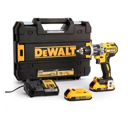 DeWalt DCD796D2-QW sladdlös slagborrmaskin 18 V | 27 Nm/70 Nm | 1,5 - 13 mm | Kolborstfri | 2 x 2 Ah batteri + laddare | TSTAK i en resväska