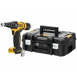 DeWalt DCF403NT-XJ cordless pop riveter 18 V | 2,4 - 4,8 mm | 10000 N | Carbon Brushless | Without battery and charger | TSTAK in a suitcase