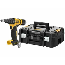 DeWalt DCF403NT-XJ sladdlös popnitare 18 V | 2,4 - 4,8 mm | 10000 N | Kolborstlös | Utan batteri och laddare | TSTAK i en resväska