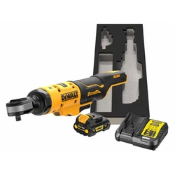 DeWalt DCF503L1G-QW akumulatorski ključ sa čegrtaljkom 12 V | 3/8 inča | 81 Nm | Ugljične četkice | 1 x 3 Ah baterija + punjač | U kartonskoj kutiji