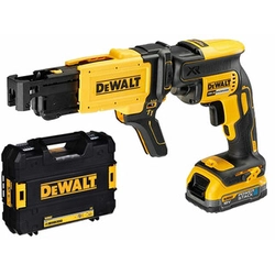 DeWalt DCF620E1K-XJ cordless screwdriver with depth stop 18 V | Carbon Brushless | 1 x 1,7 Ah battery | In a suitcase