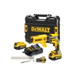 DeWalt DCF620P2K-QW akkus csavarbehajtó mélységütközõvel 18 V | Szénkefementes | 2 x 5 Ah akku + töltõ | TSTAK kofferben