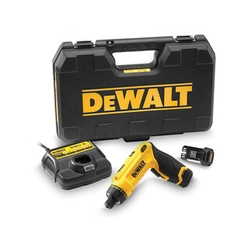 DeWalt DCF680G2-QW bezprzewodowy śrubokręt 7,2 V|4 Nm |1/4 cale | Szczotka węglowa |2 X 1 Ah bateria + ładowarka | w walizce