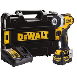 DeWalt DCF903P1G-QW akkuiskukoneisto 12 V | 340 Nm | 3/8 tuumaa | Hiiliharjaton | 1 x 5 Ah akku + laturi | TSTAK matkalaukussa