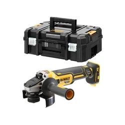 DeWalt DCG405NT-XJ акумулаторен ъглошлайф 18 V | 125 mm | 9000 RPM | Карбон без четки | Без батерия и зарядно | ЦСТАК в куфар