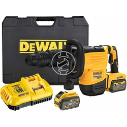 DeWalt DCH892X2-QW akumulátorové sekacie kladivo 54 V | 19,4 J | 10 kg | Carbon Brushless | 2 x 9 Ah batéria + nabíjačka | V kufri