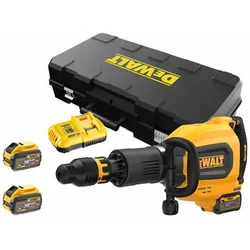 DeWalt DCH911X3-QW akumulatora kaltu āmurs 54 V | 27 J | 11 kg | Oglekļa brushless | 3 x 9 Ah akumulators | Čemodānā