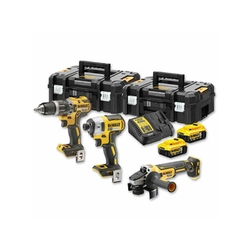 DeWalt DCK384P2T-QW machine package in TSTAK case