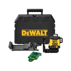 DeWalt DCLE34031N-XJ Лазер със зелена линия Ефективен лъч с прихващач на сигнала: 0 - 120 m | Без батерия и зарядно | ЦСТАК в куфар