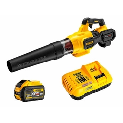 DeWalt DCMBA572X1-QW akumulátorový fúkač lístia 54 V | 1019,4 m/s | Carbon Brushless | 1 x 9 Ah batéria + nabíjačka | V kartónovej krabici