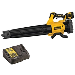 DeWalt DCMBL562P1-QW akumulatorski puhalnik listja 18 V | 55 m/s | Brez krtačk | 1 x 5 Ah baterija + polnilec | V kartonski škatli