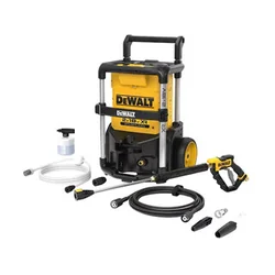 DeWalt DCMPW1600N akkus magasnyomású mosó 2 x 18 V | 110 bar | 0,495 l/perc | Szénkefementes | Akku és töltő nélkül