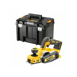 DeWalt DCP580NT-XJ rabot sans fil 18 V | 82 mm | Charbon sans balais | Sans batterie ni chargeur | TSTAK dans une valise