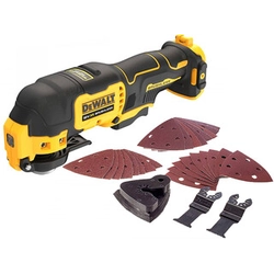 DeWalt DCS353N-XJ akkus oszcilláló multigép 12 V | 0 - 180001/min | Oszcillációs szög 3,2 ° | Szénkefementes | Akku és töltő nélkül | Kartondobozban