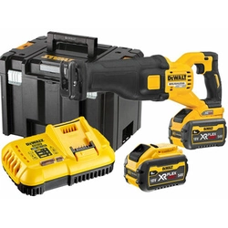 DeWalt DCS389X2-QW παζλ μπαταρίας 54 V | 300 mm | Carbon Brushless | 2 x 9 μπαταρία Ah + φορτιστής | ΤΣΤΑΚ σε βαλίτσα