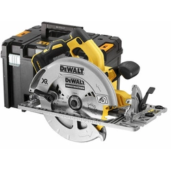 DeWalt DCS572NT-XJ akumulatora ripzāģis 18 V | Ripzāģa asmens 184 mm x 16 mm | Griešanas maks. 58 mm | Oglekļa brushless | Bez akumulatora un lādētāja | TSTAK čemodānā