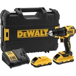 Dewalt drill/driver DCD709L2T 18 V 2 x battery 3 Ah