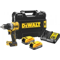 Dewalt drill/driver DCD800E2T 18 V 2 x battery 1.7 Ah