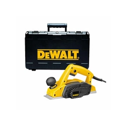 DeWalt DW680K-QS el-høvl 230 V | 600 W | Bredde 82 mm | Dybde 0 - 2,5 mm | I en kuffert