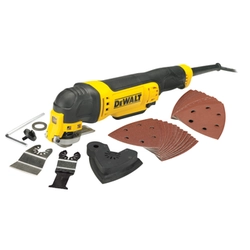 DeWalt DWE315-QS sähköinen monitoimikone vibraattori 0 - 22000 1/min | 1,6 ° | Universal | 300 W | Pahvilaatikossa