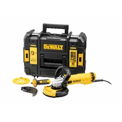 DeWalt DWE4217KT-QS ηλεκτρικό τριβείο σκυροδέματος 230 V | 1200 W | 125 mm | 11000 RPM | ΤΣΤΑΚ σε βαλίτσα