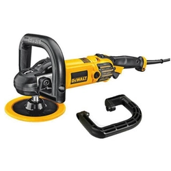 DeWalt DWP849X-QS polerka elektryczna 150 mm/180 mm/230 mm | 0 do 600 RPM/3500 obr/min | 1250 W | W kartonowym pudełku