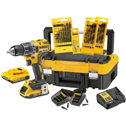 Dewalt fúró/csavarozó DCD791D2T 18 V 2 x akkumulátor 2 Ah