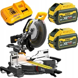 Dewalt Gehrungssäge Gehrungssäge, Akku-Gehrungssäge 305MM 54V XR 2*9.0AH