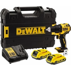 Dewalt-porakone/väännin DCD708D2T 18 V 2 x akku 2 Ah