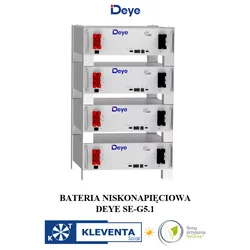 Deye akkumulátormodul SE-G5.1 Pro-B 5,12 kWh LiFePo4 100Ah 51,2 V